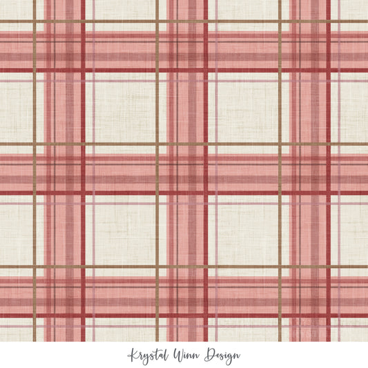 Faux Flannel Orchard Plaid KW915