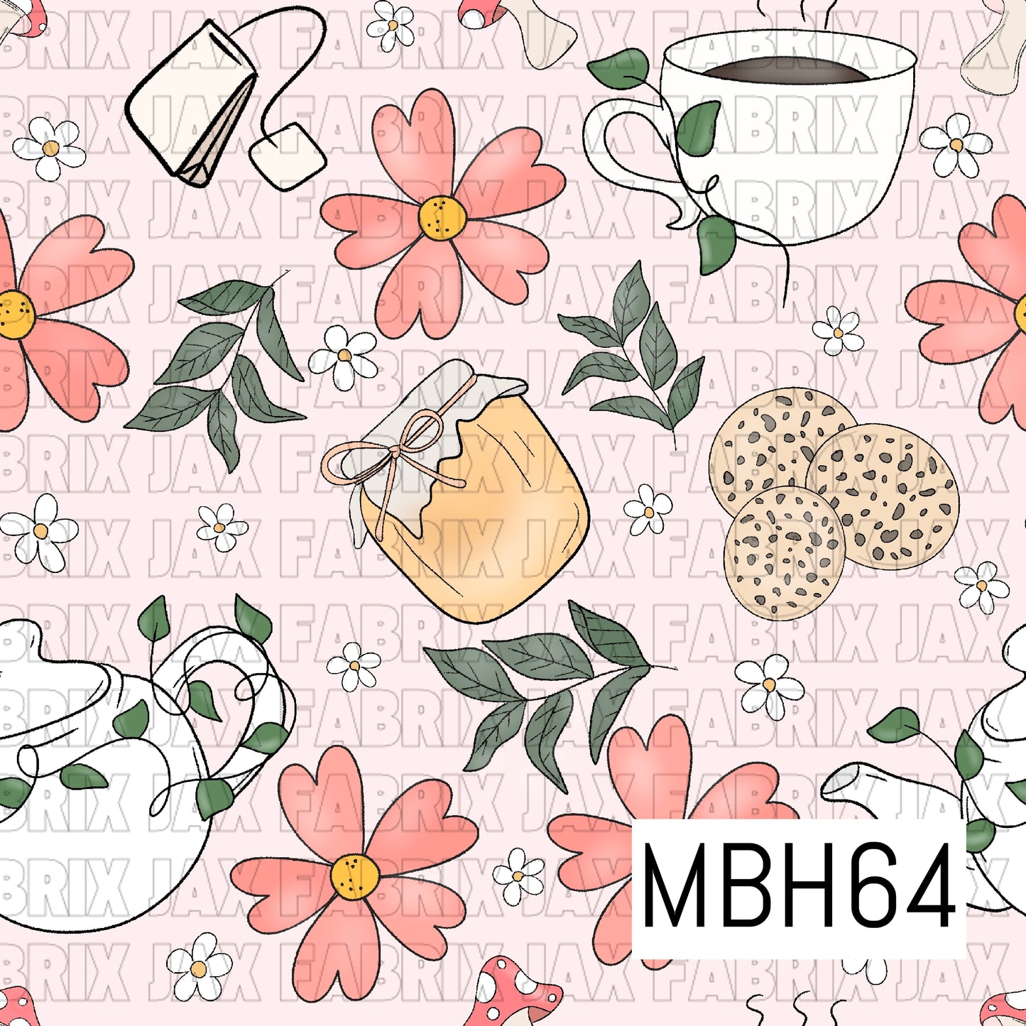 Tea Time Pink MBH64