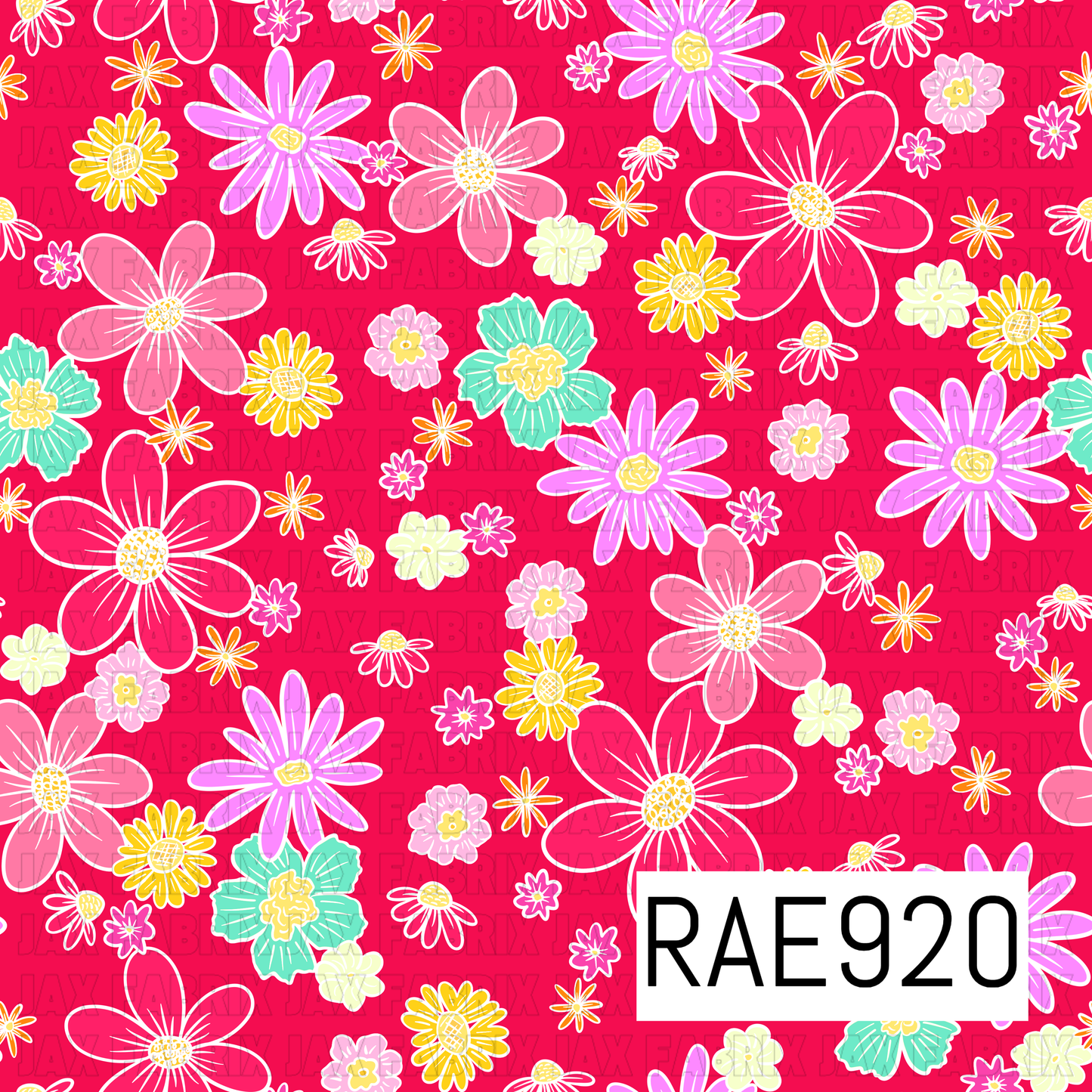 Flower Garden Pink RAE920