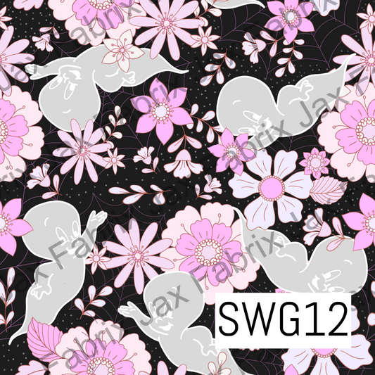 Friendly Ghost Floral SWG12