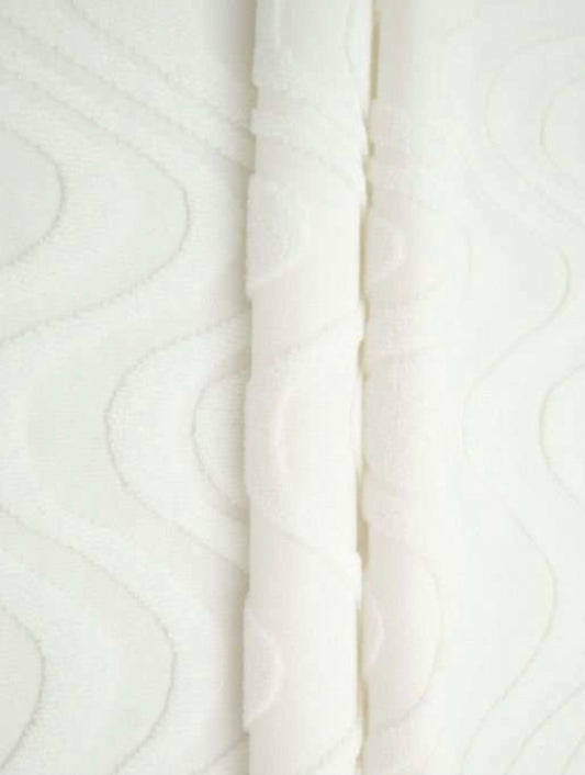 RTS Ivory wave (sold in bundles of 2 yards)