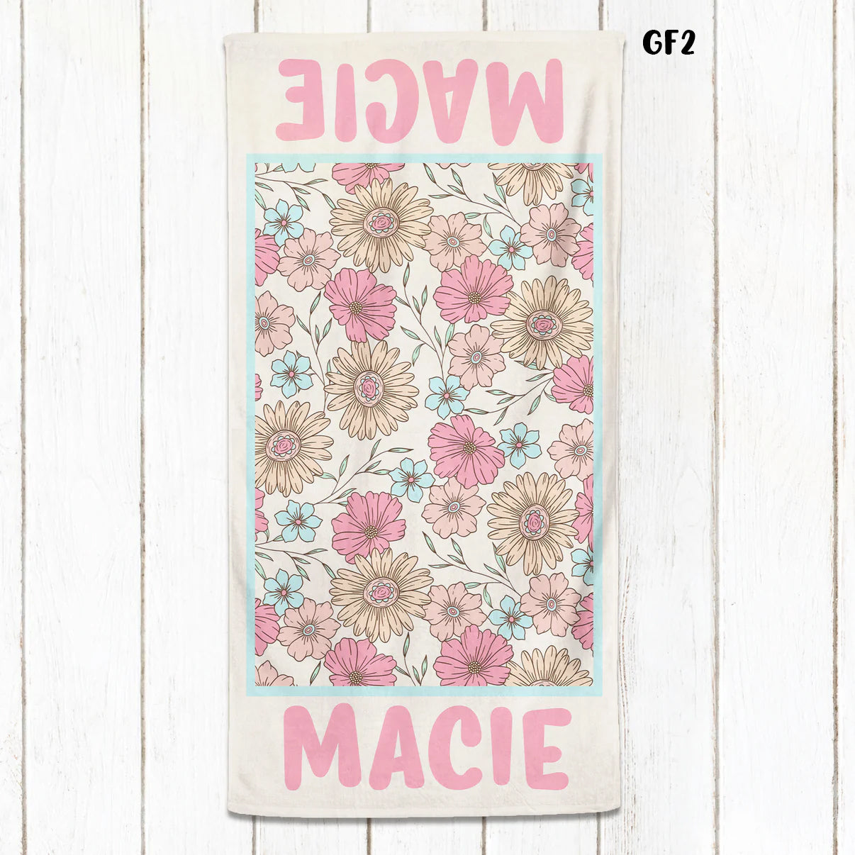 Groovy Floral Towel - 30" x 60"