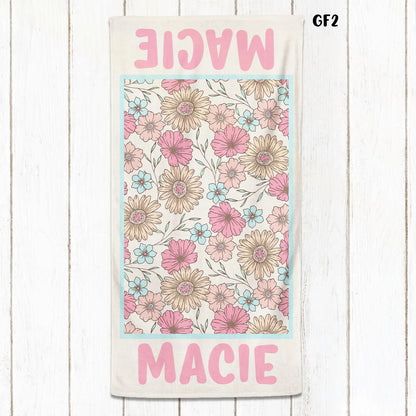 Groovy Floral Towel - 30" x 60"