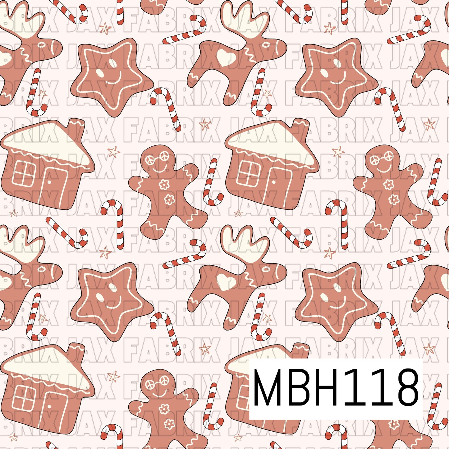 Gingerbread Candy Canes MBH118