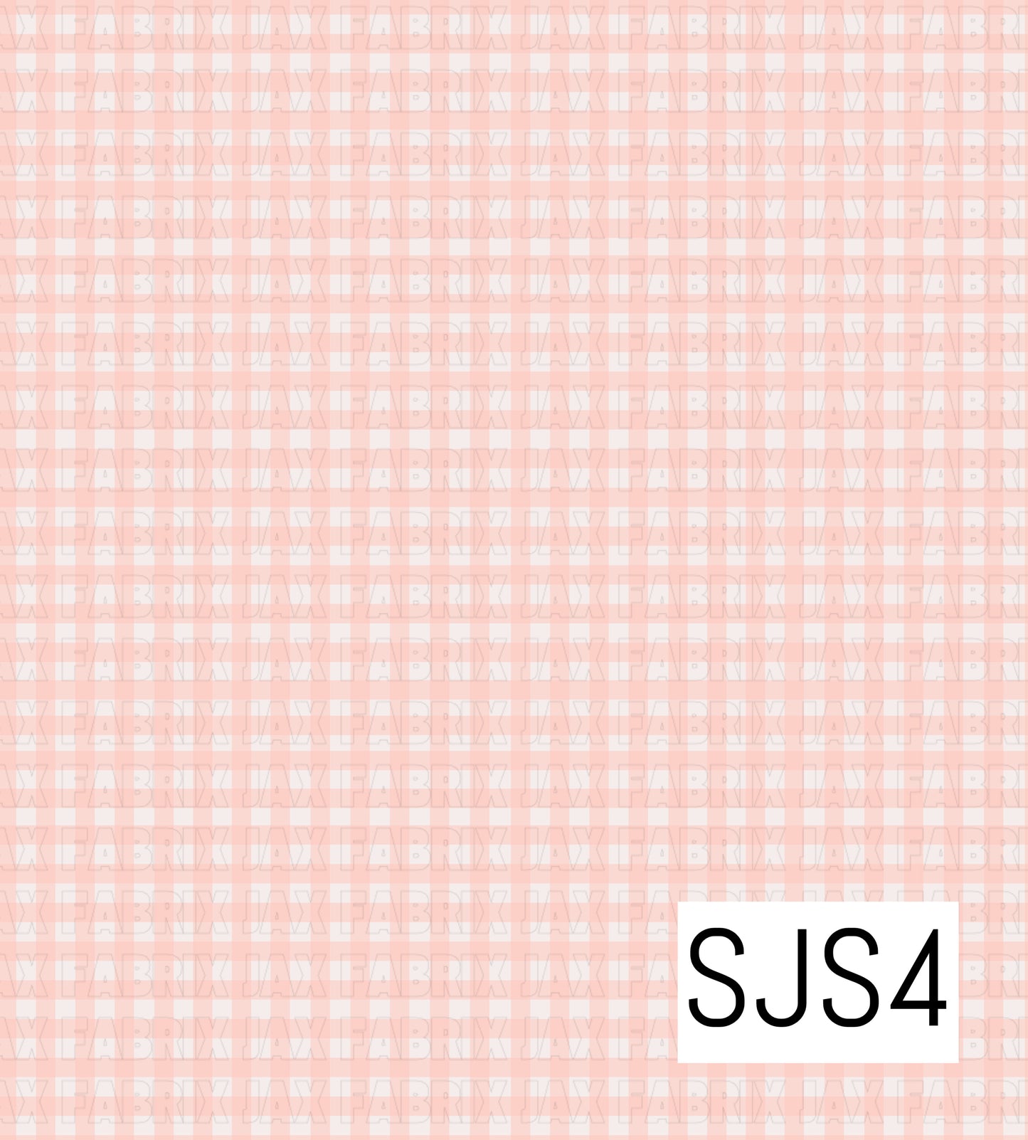 Gingham Pink SJS4