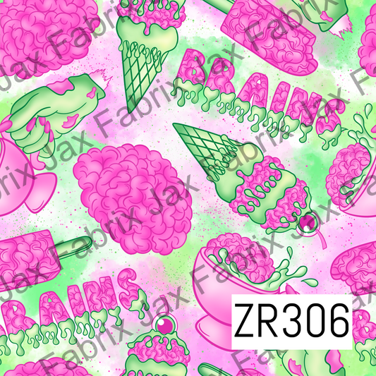 Brains Green and Pink ZR306