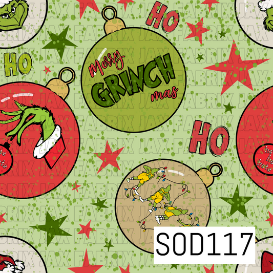 Green Guy Ornaments SOD117
