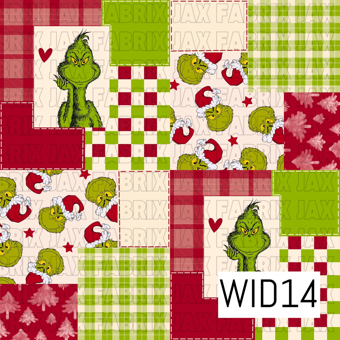 Green Guy Patchwork WID14