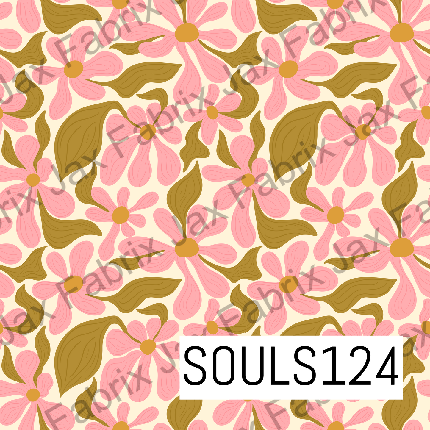 Groovy Girl Floral Pink SOULS124