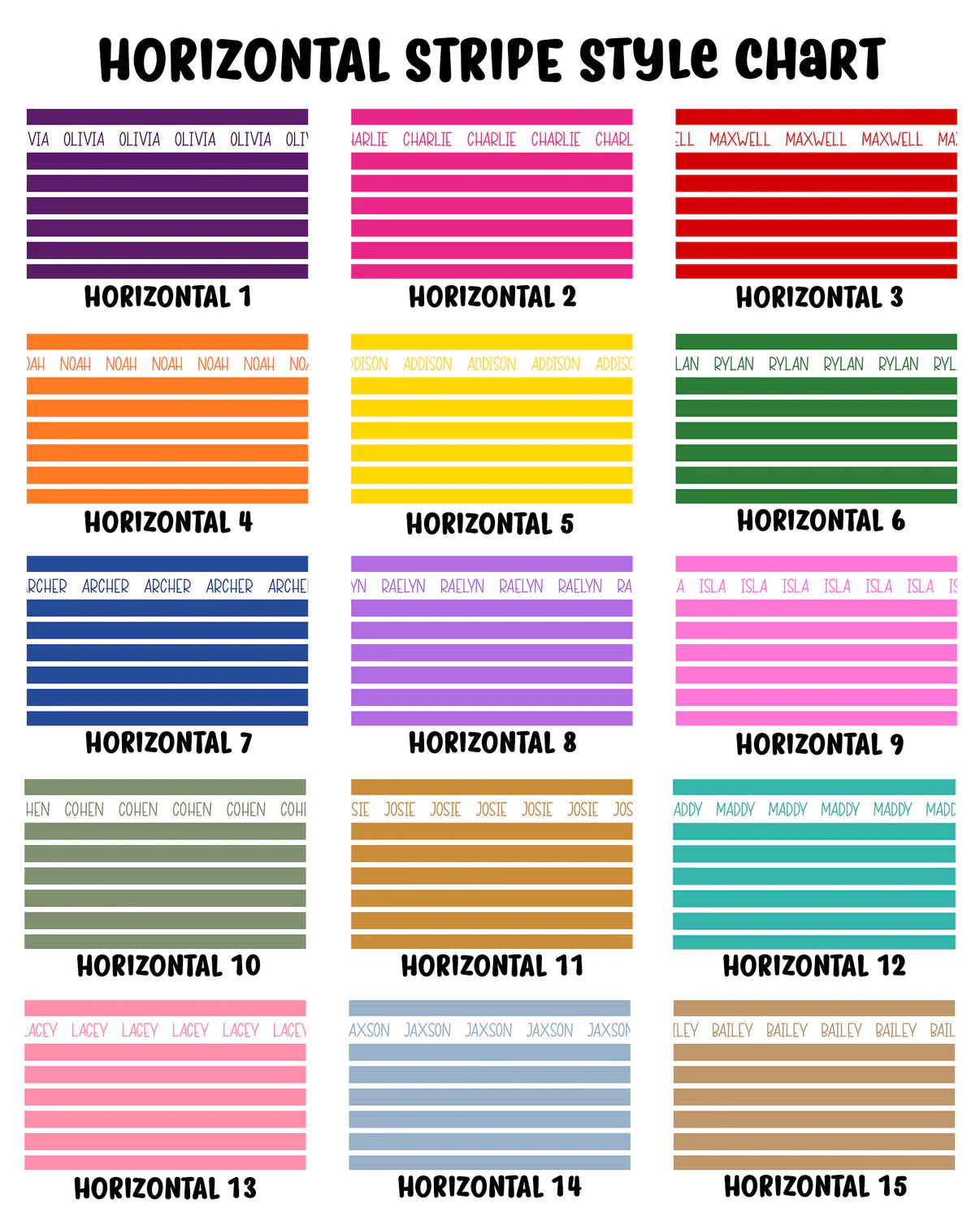 Horizontal Stripe Towel - 30" x 60"