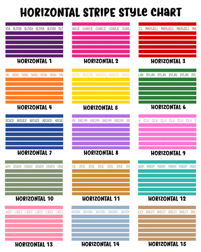 Horizontal Stripe Towel - 30" x 60"