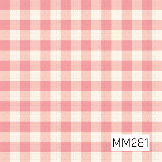 MM281 - Halloween Goose Pink Gingham