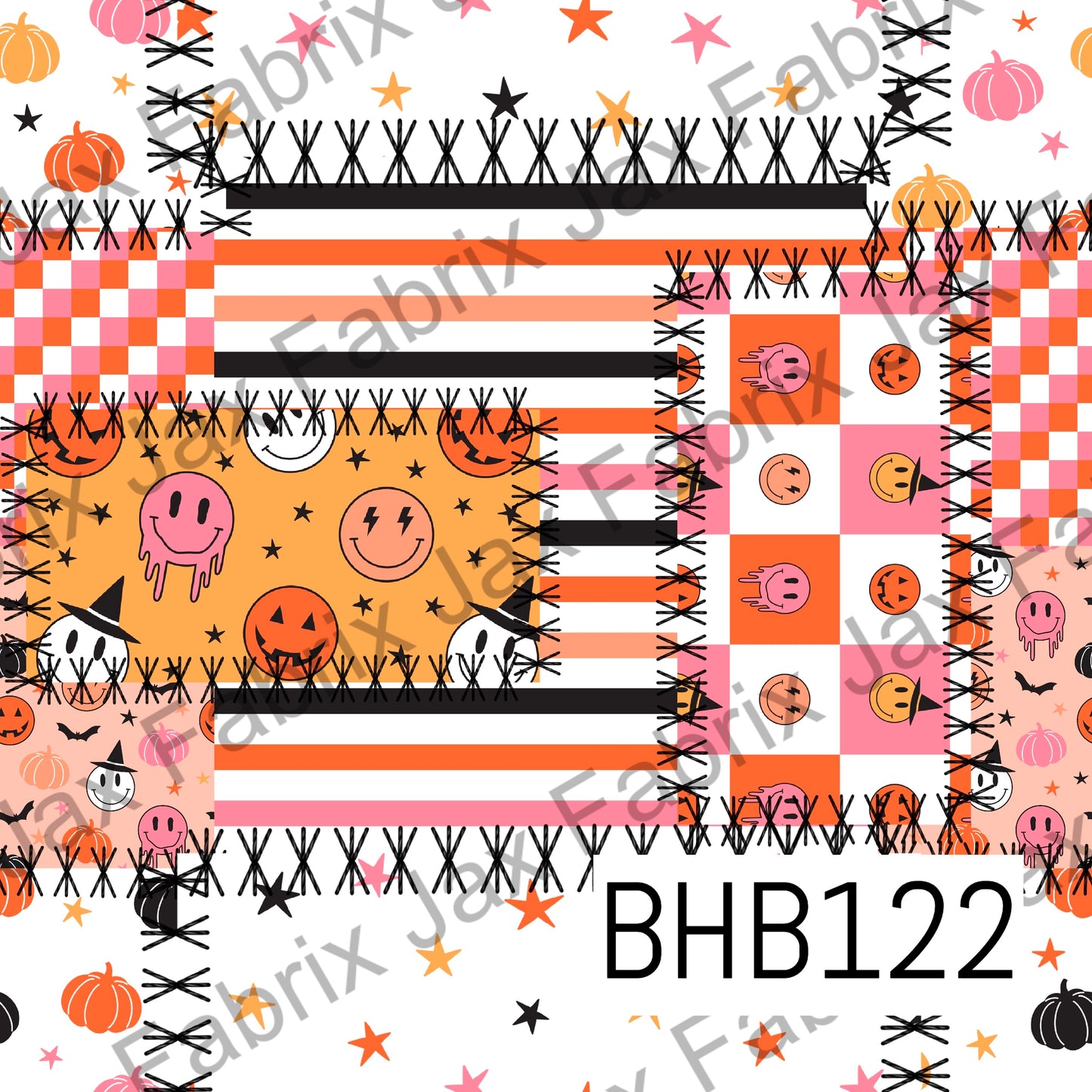 Halloween Patchwork BHB122