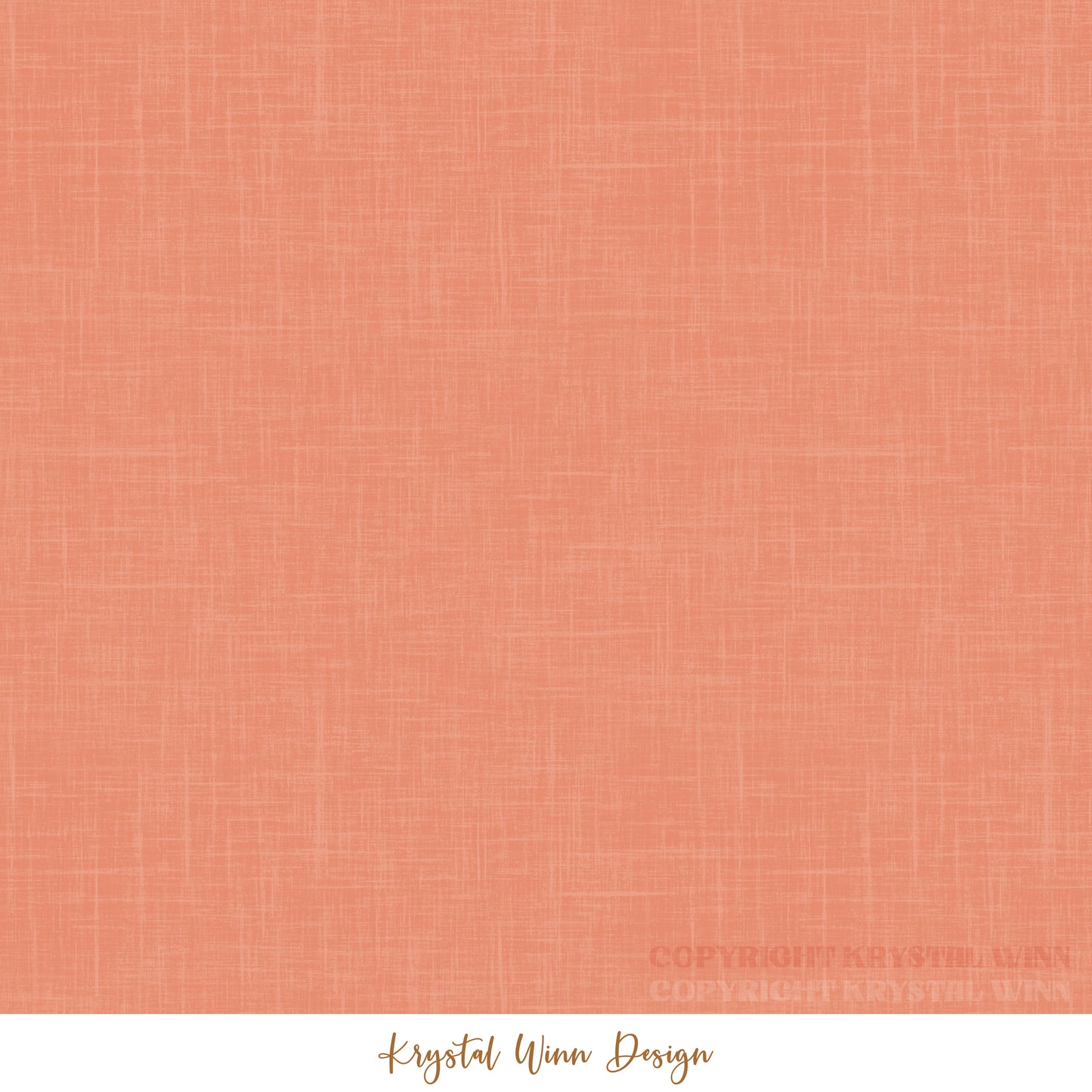 Highland Summer Woven Texture Coral KW689