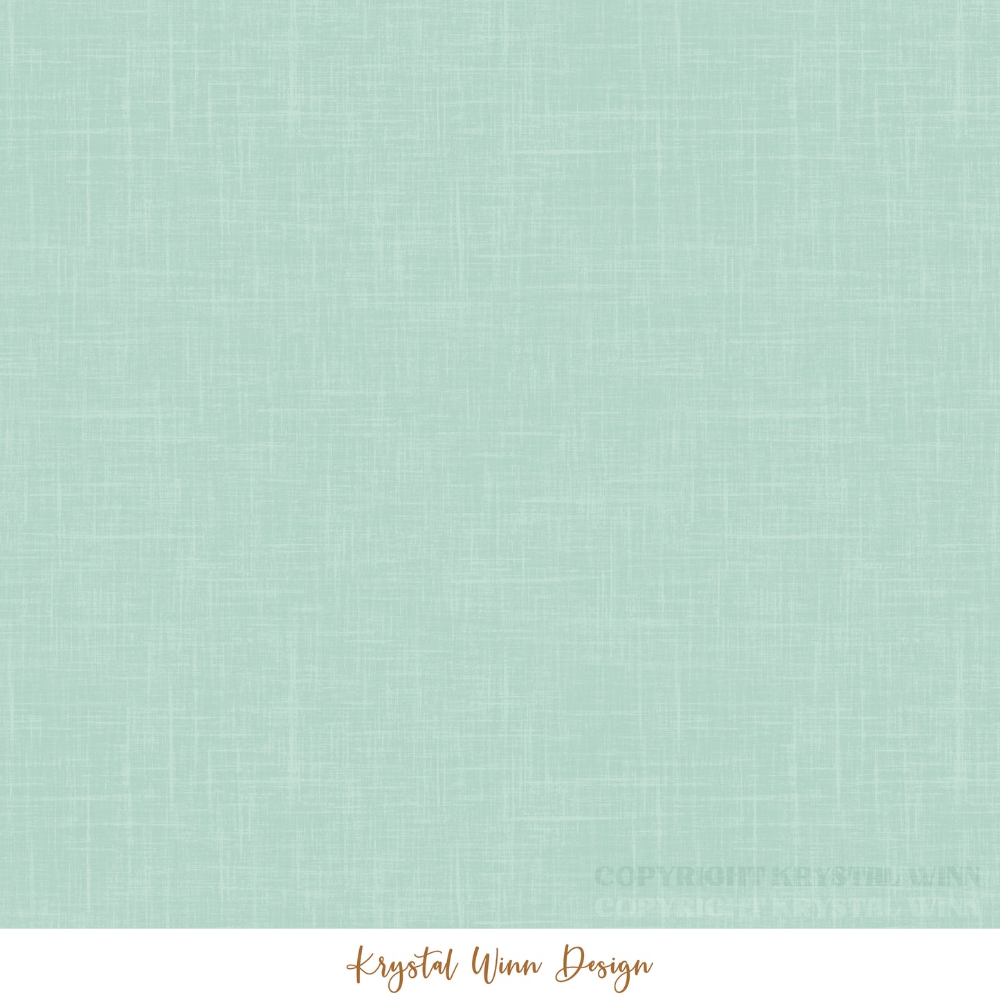 Highland Summer Woven Texture Mint KW688