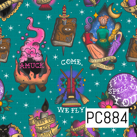 Witchy Sisters Tattoo PC884