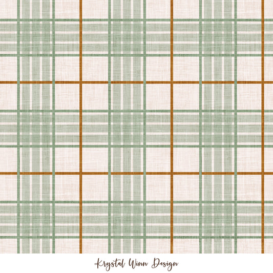 Home for Christmas Plaid KW1039