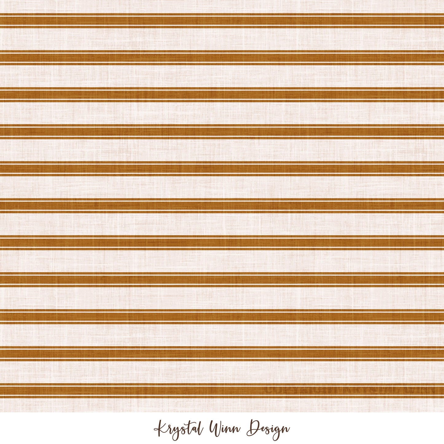 Home for Christmas Stripe Gold KW1032