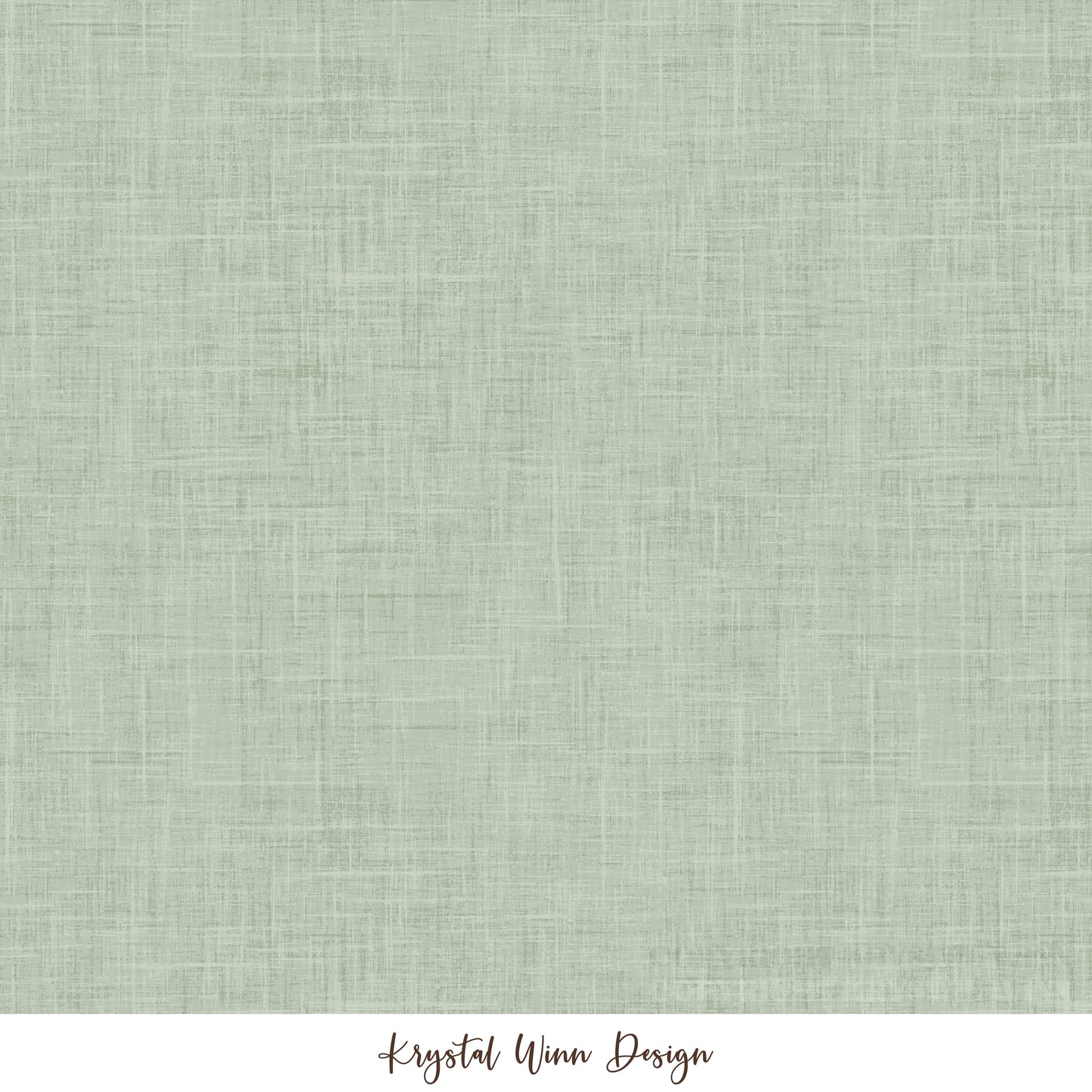 Home for Christmas Solid Sage KW1025