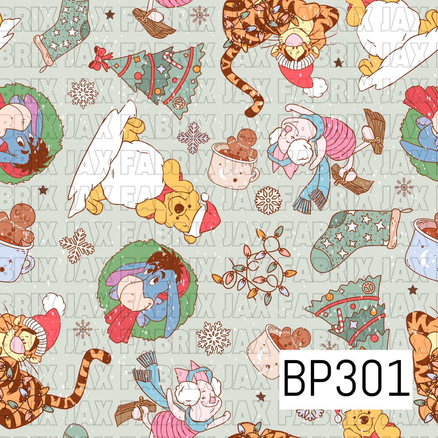 Christmas Bear Green BP301