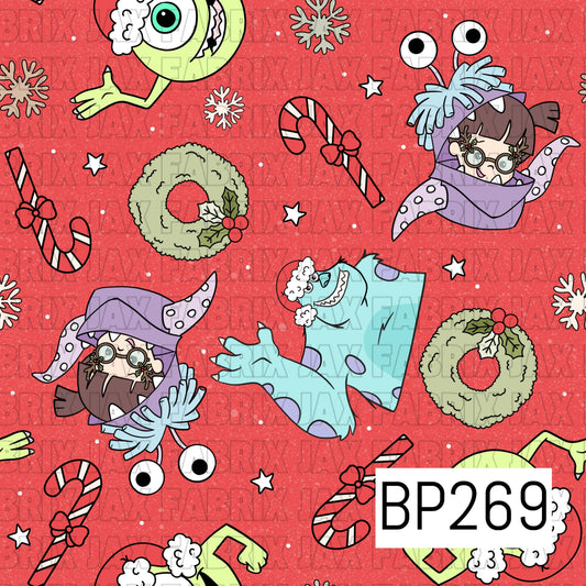 Christmas Monster Red BP269