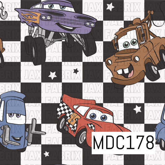 Checkered Cars MDC178