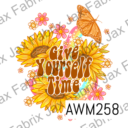 Give Yourself Time PNG AWM258