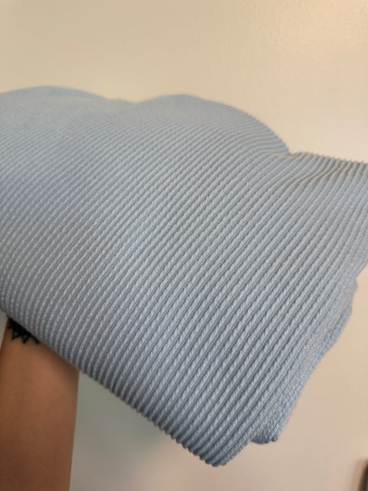 RTS Light Blue Urban Rib (sold in bundles of 2 yards)