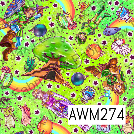 Warrior Princess Green AWM274