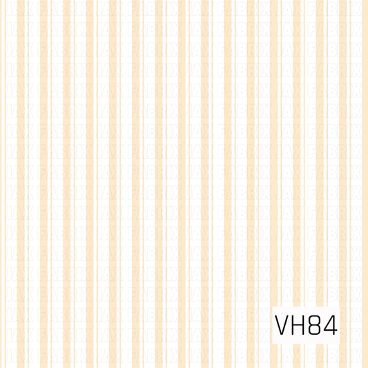 A simple seamless stripe pattern featuring alternating cream and soft buttery beige vertical bands accented with thin golden tan lines. The subtle color variation gives the design a warm, vintage-inspired look.
