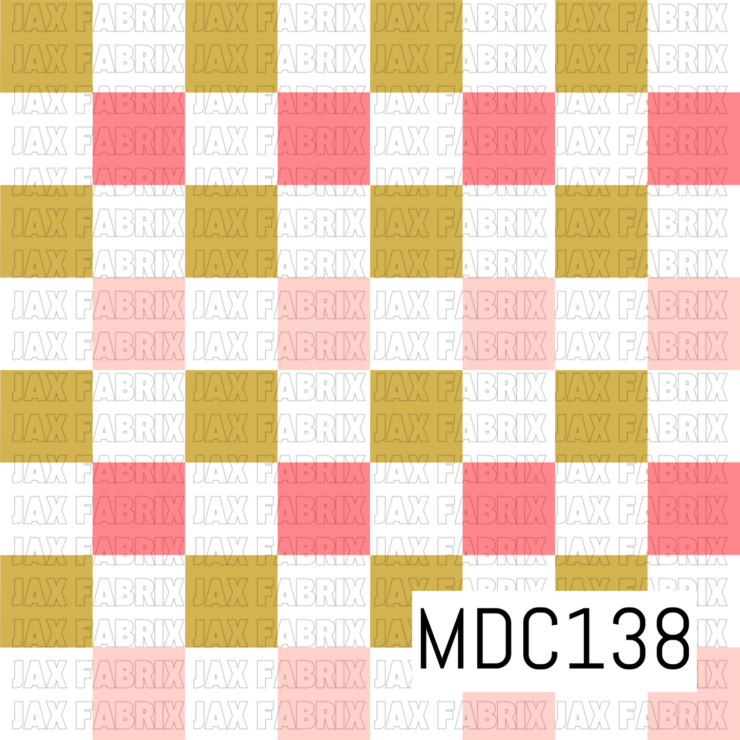 Pink Christmas Check MDC138