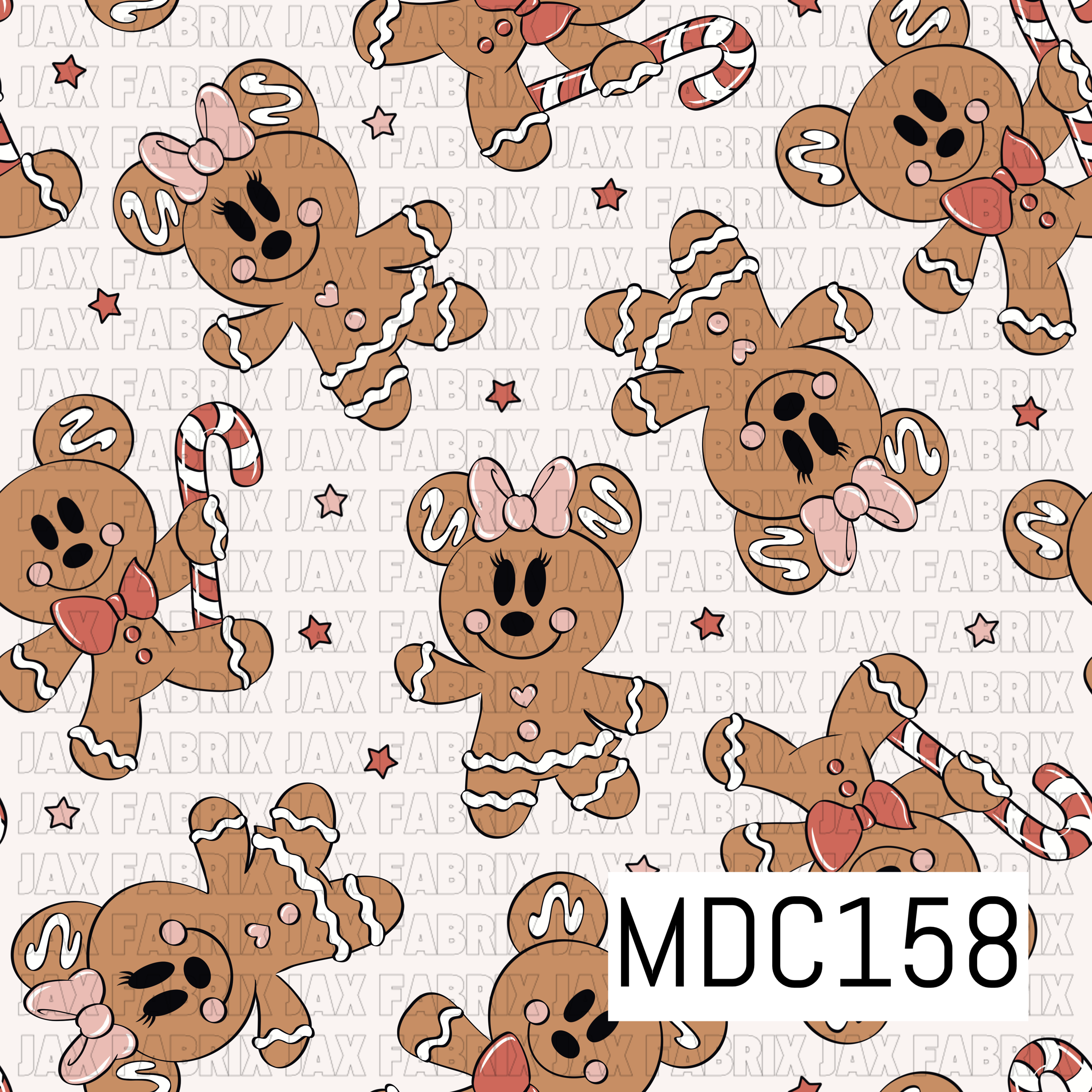 Gingerbread Mouse MDC158 – Jax Fabrix
