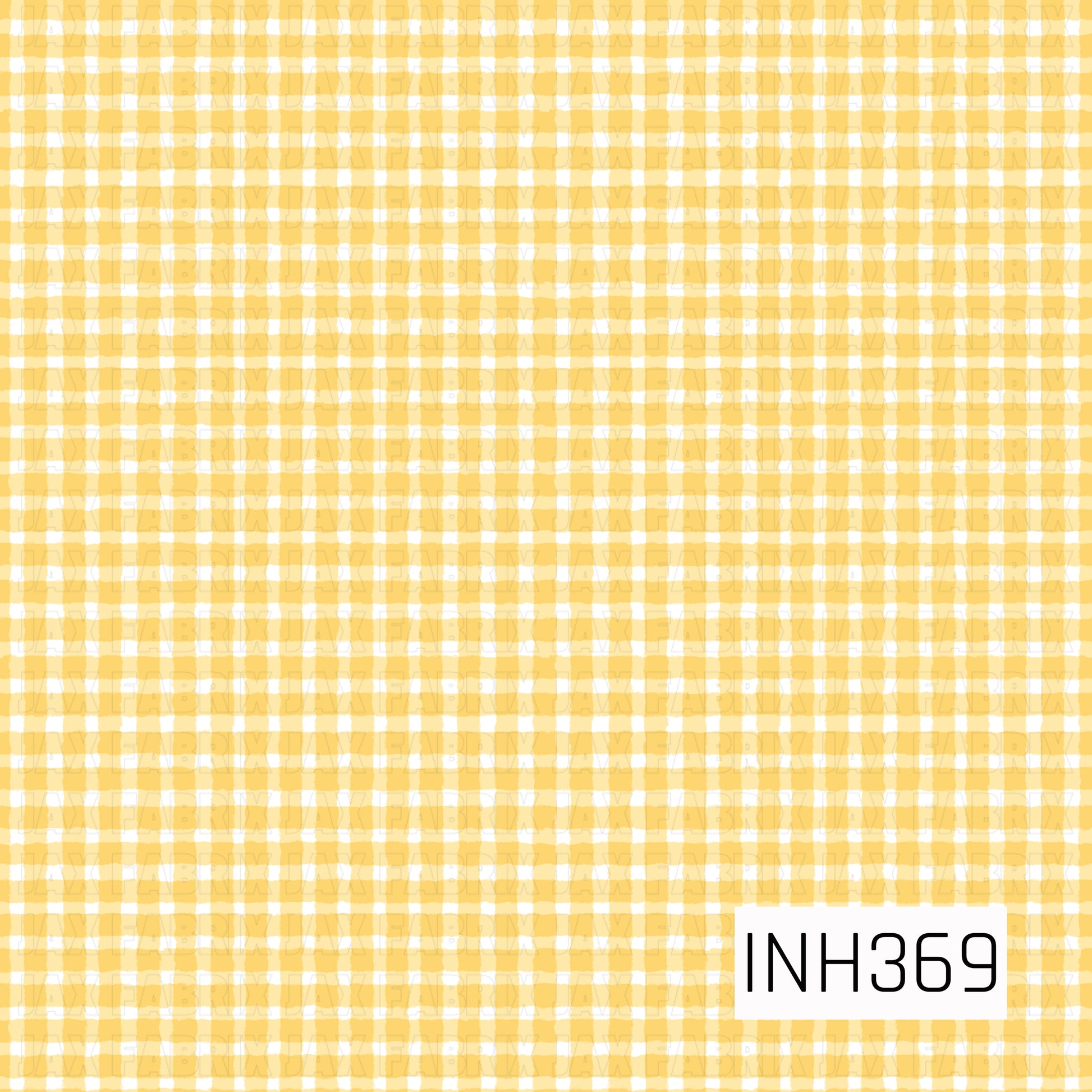 A seamless watercolor gingham pattern featuring soft buttery yellow and crisp white plaid with a hand-painted texture. The classic check design offers a warm, cheerful look that adds timeless charm with a fresh, cottage-inspired feel.
