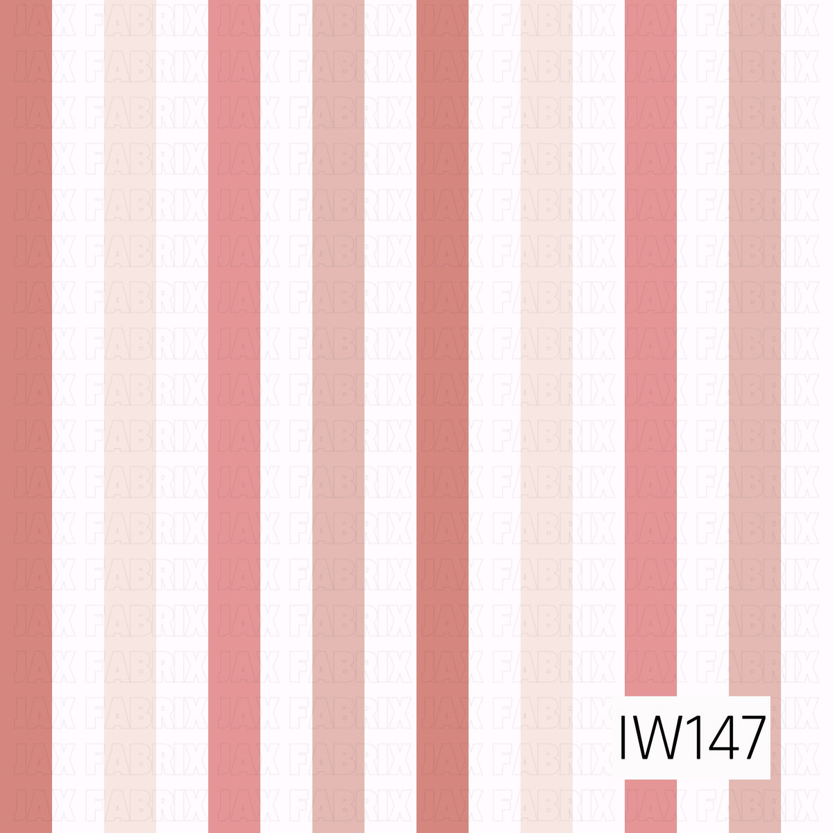 A soft and timeless seamless stripe pattern featuring alternating vertical bands of dusty rose, muted terracotta, blush pink, and warm ivory. The evenly spaced stripes create a clean, classic look with a subtle vintage-inspired charm. Perfect for coordinating with delicate florals and romantic, feminine prints.