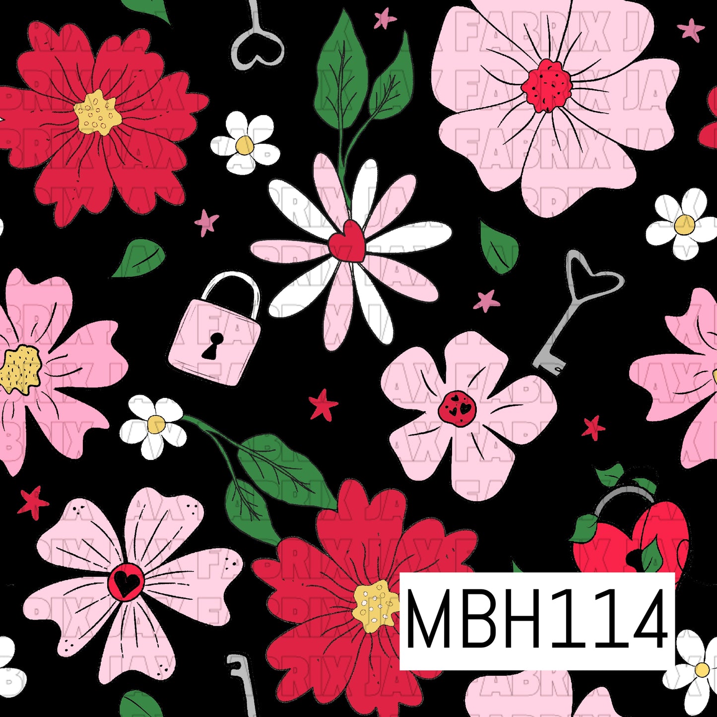 Key To My Heart Black MBH114