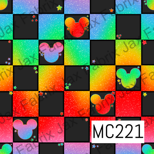 Mouse Check Rainbow MC221