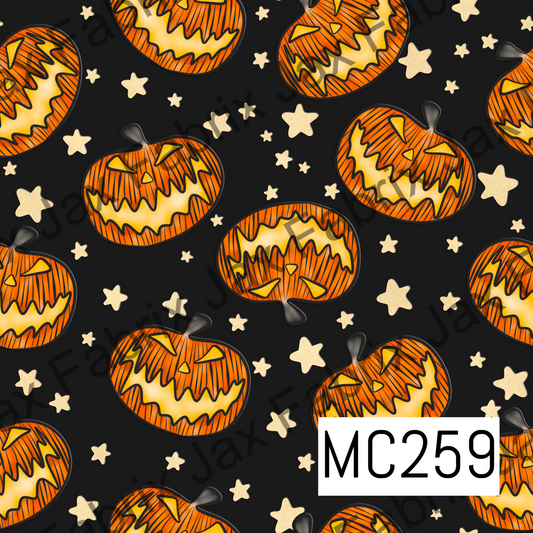 Comic Book Nightmare Pumpkins Black MC259
