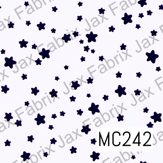 Comic Book Nightmare Stars Purple MC242