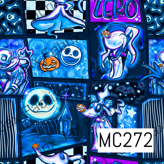 Comic Book Zero Blue MC272
