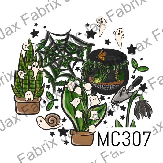 Spooky Garden Plants PNG MC307