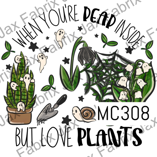 Spooky Garden Plants PNG MC308