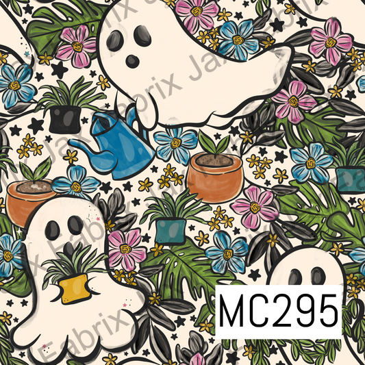 Spooky Garden Cream Ghosts MC295