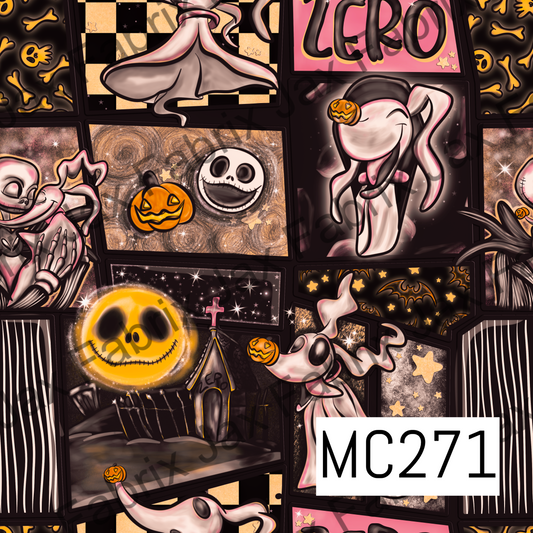 Comic Book Zero Pink and Orange MC271