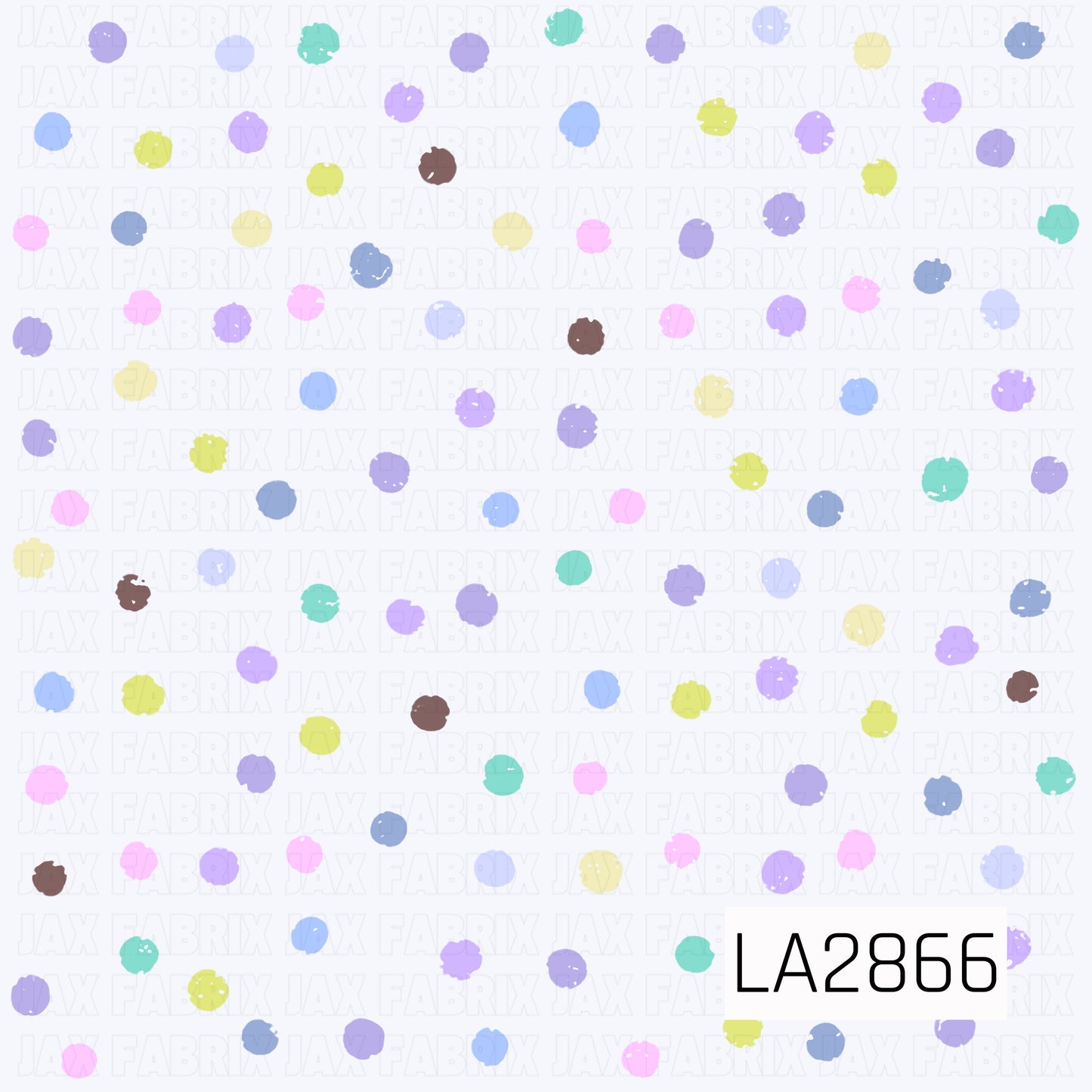 LA2866 -  Lavender Purple Multi Dots