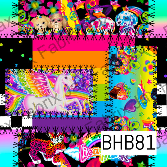 80's Patchwork BHB81