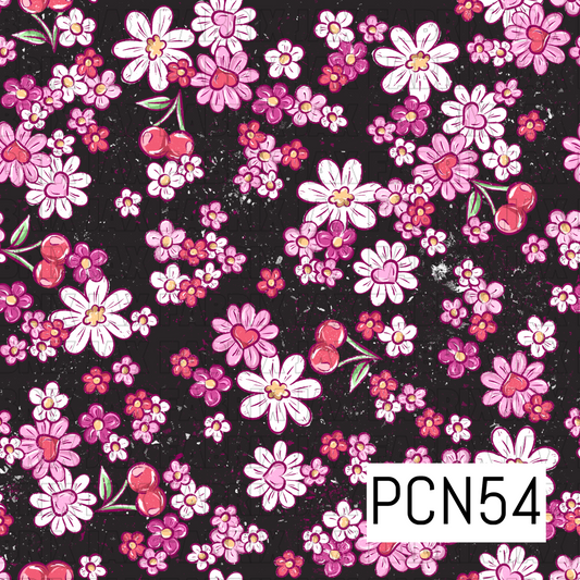 Love Floral Black PCN54