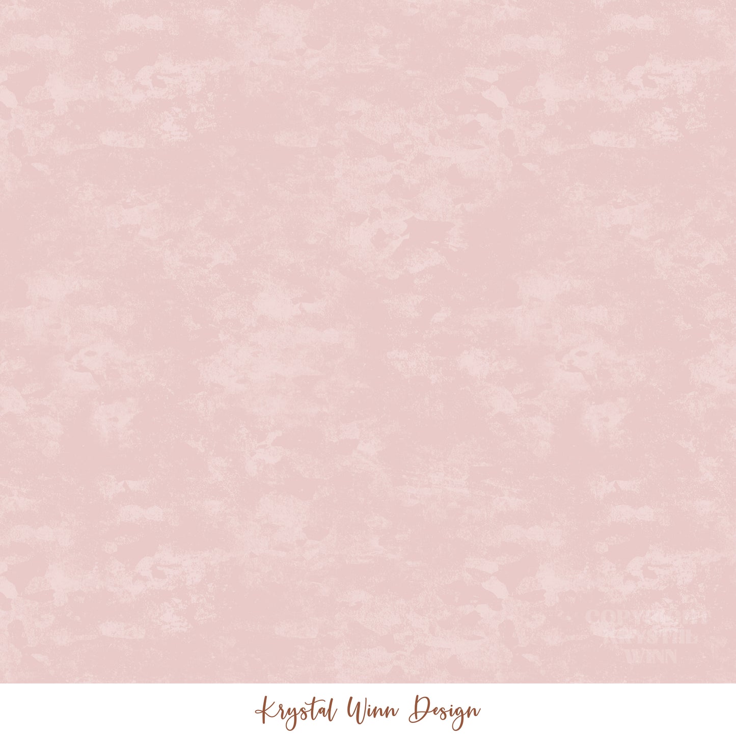 Merry Christmas Y'all Grunge Solid Pink KW569