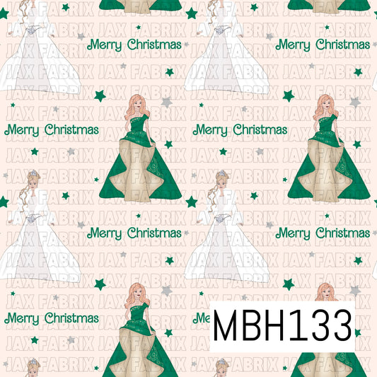 Merry Christmas Dolls Cream MBH133