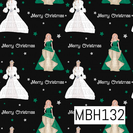 Merry Christmas Dolls Green MBH132