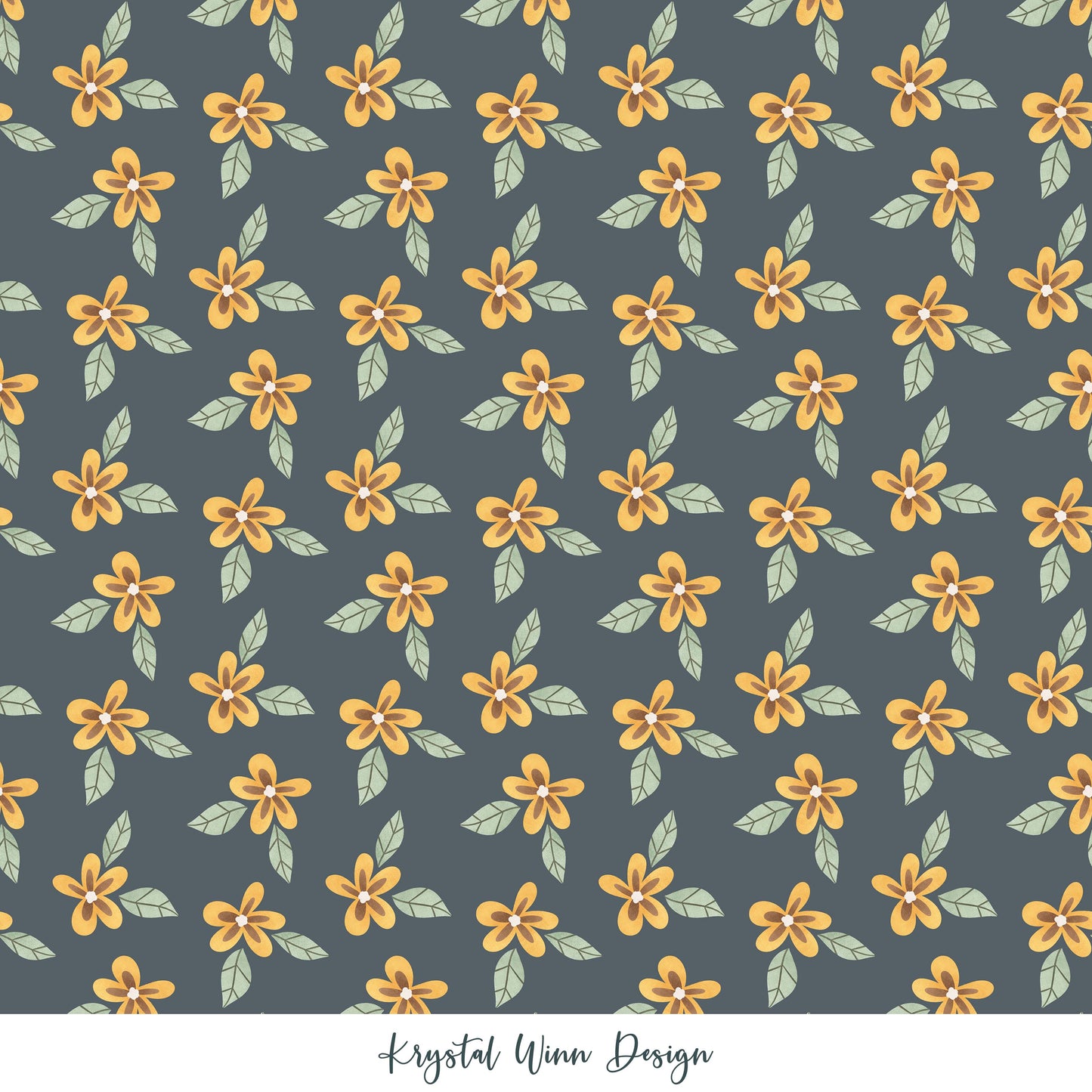 Mr Golden Sun Little Flowers KW1221